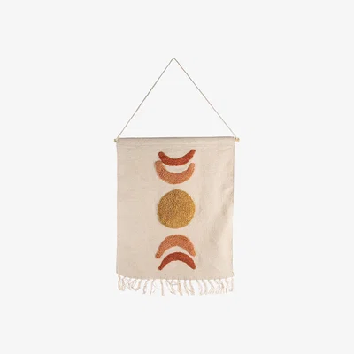 Amara À la - Tufted Wall Decoration - Moon Phase