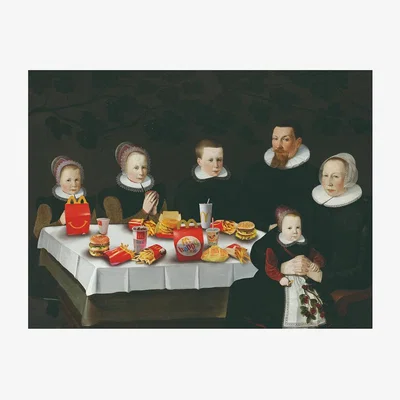 Amara Blue Shaker - Mac Donald Family Print