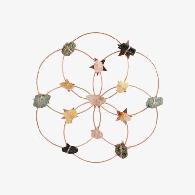 Amara Ariana Ost - Healing Crystal Wall Hanging - Large - Rose Gold