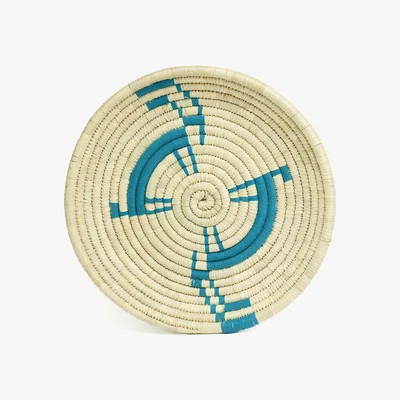 Amara Zan Artefacts - Bibi Natural Tray - Teal