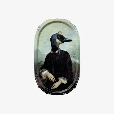 Amara Galerie De Portraits - Oval Tray