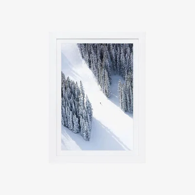 Amara Gray Malin - Lone Skier Aspen Mini - Wall Art