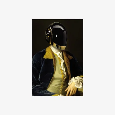Amara Blue Shaker - Daft Punk Print - 2