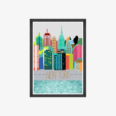 Amara MINDTHEGAP - Colours of NY Print