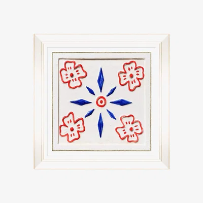 Amara MINDTHEGAP - Folk Tiles Print - 50x50cm - II