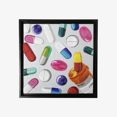 Amara Jonathan Adler - Happy Pills Beaded Wall Art