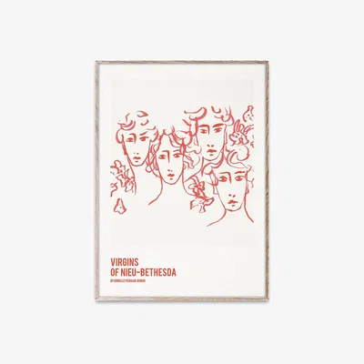 Amara Paper Collective - Four Faces Print - 50x70cm