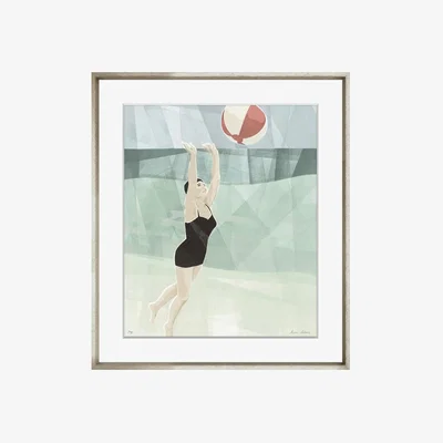 Amara Trowbridge Gallery - Alice Adams Beach Scenes - Beach Ball - 48x58cm