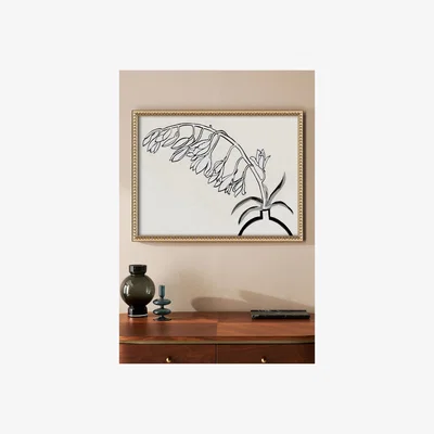 Anthropologie Home Flower Wall Art
