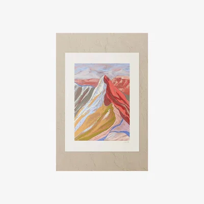 Anthropologie The Poster Club Cuillin Ridge I Wall Art Print