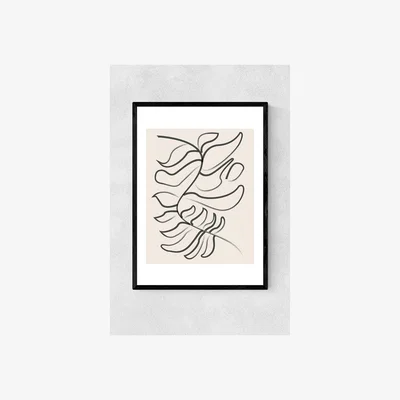 Anthropologie Flower Love Child Sprung Wall Art Print