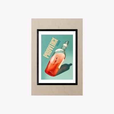 Anthropologie East End Prints Provence Black Framed Wall Art Print