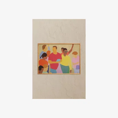 Anthropologie Paper Collective Rush Hour Wall Art Print