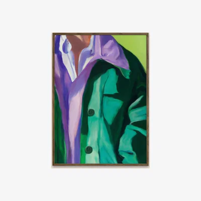 Anthropologie Spring Jacket by Misfitting Things Framed Wall Art Print