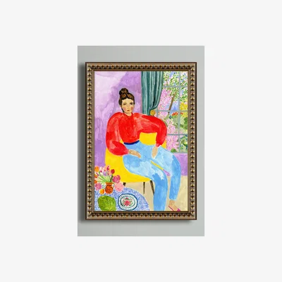 Anthropologie Spring in isolation 3 by Sharan Ranshi Wall Art