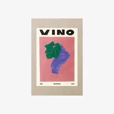 Anthropologie Vino by Natalia Bagniewska A3 Wall Art Print