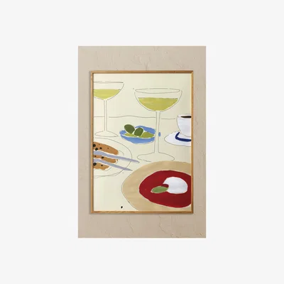 Anthropologie Martini Break by Sia Marche Framed Wall Art