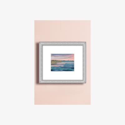 Anthropologie Sunset Stripes Wall Art