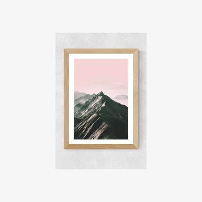 Anthropologie Sisi And Seb Mountain Wall Art Print