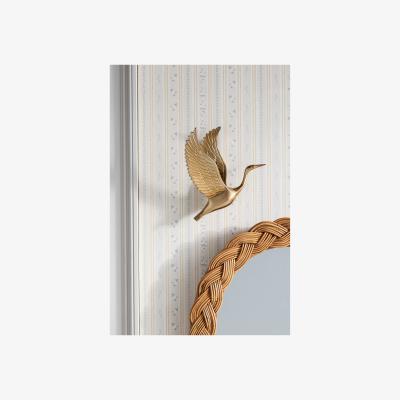 Anthropologie Avila Crane Metal Gallery Wall Charm