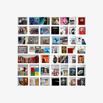 Andrew Martin My Life In A Nutshell Vol. 2, Plexiglass Artwork, 120cm x 120cm, White - Andrew Martin
