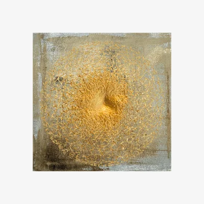 Andrew Martin Golden Roots 150X150 - Plexiglass, 150cm x 150cm - Andrew Martin