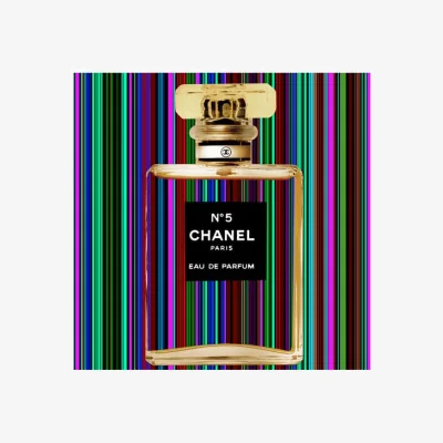 Andrew Martin Chanel Stripes Part 1, 100cm x 100cm - Andrew Martin