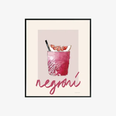 Arighi Bianchi Cheers III Wall Art -  Negroni