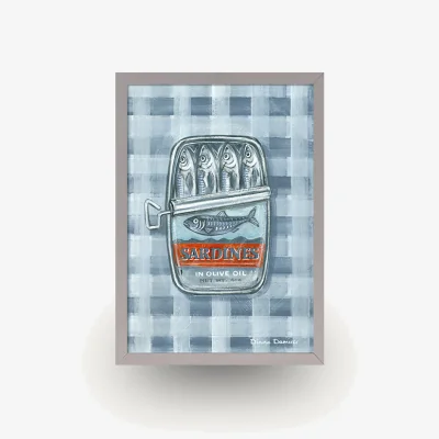 Arighi Bianchi Fishy & Snappy I Framed Wall Art