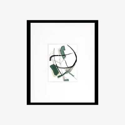 Arighi Bianchi Green Lines II Wall Art