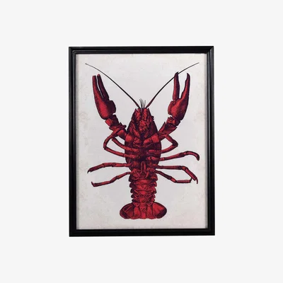Barker and Stonehouse Timothy Oulton Lobster Art Print | Barker & Stonehouse