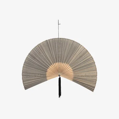 Barker and Stonehouse Fan Wall Decor Art, Neutral | Barker & Stonehouse