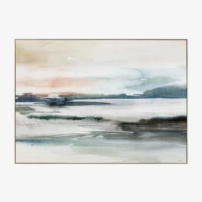 Barker and Stonehouse Blue Shore Print, Square | Barker & Stonehouse