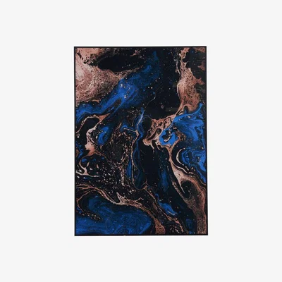 Barker and Stonehouse Marble Metallic Framed Picture Print | Barker & Stonehouse