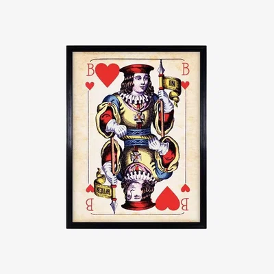 Barker and Stonehouse Timothy Oulton Cards Bube Hearts