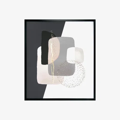 Barker and Stonehouse Colour Block Abstracts I Framed Print | Barker & Stonehouse