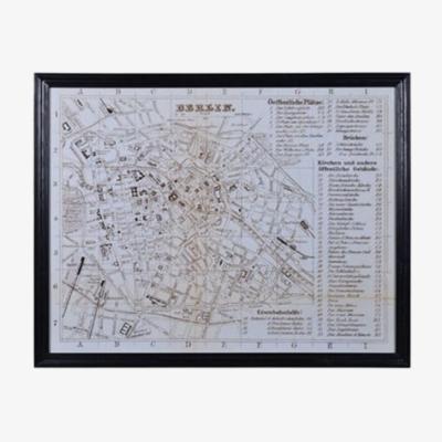 Barker and Stonehouse Timothy Oulton Maps Berlin Art
