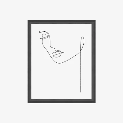Barker and Stonehouse Calm Framed Art Print, Black | Barker & Stonehouse