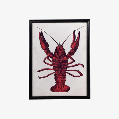 Barker and Stonehouse Timothy Oulton Lobster Art