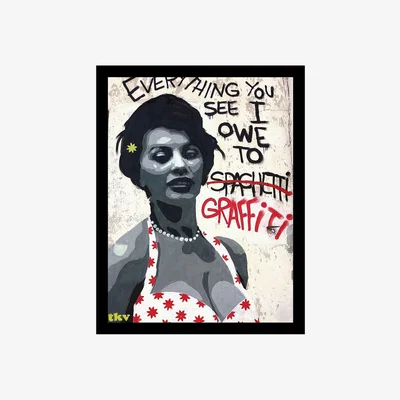 Barker and Stonehouse Everything You See Graffiti Street Art Print | Barker & Stonehouse