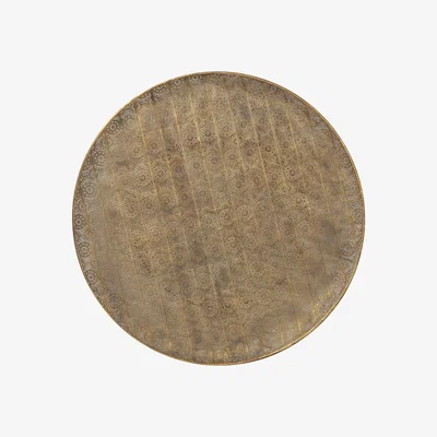 Barker and Stonehouse Wall Disc Antique Gold
