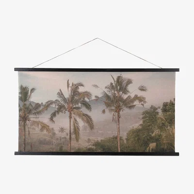 Barker and Stonehouse Tropical Palm Hanging Canvas Print, Square | Barker & Stonehouse
