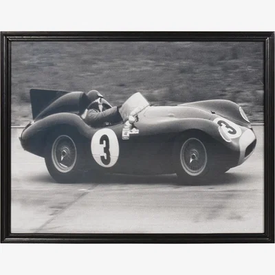 Barker and Stonehouse Timothy Oulton Racecar Black Art Print, Square | Barker & Stonehouse