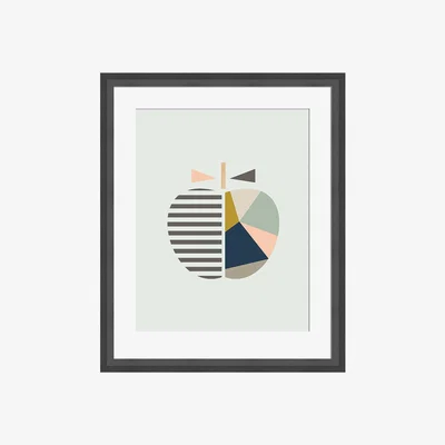 Barker and Stonehouse Scandi Apple Picture Print, 776 | Barker & Stonehouse