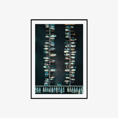 Barker and Stonehouse Harbour Picture Print | Barker & Stonehouse