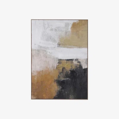 Barker and Stonehouse Layered Horizons Framed Canvas Print, Square | Barker & Stonehouse