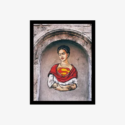 Barker and Stonehouse Frida Graffiti Street Art Print | Barker & Stonehouse