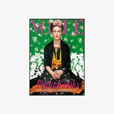 Barker and Stonehouse Frida Kahlo Cover Art Framed Print | Barker & Stonehouse