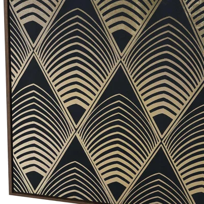 Barker and Stonehouse Gold Deco Canvas