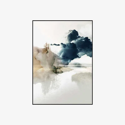 Barker and Stonehouse Blue Mist Framed Print | Barker & Stonehouse